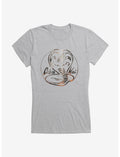 Cobra Kai Metallic Logo Girls T-Shirt