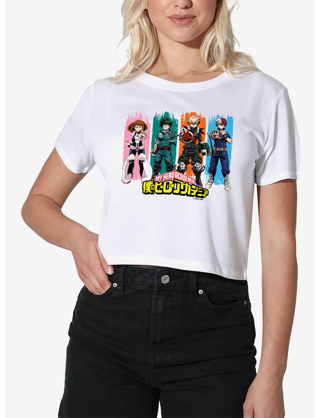 My Hero Academia Class 1A Victory Girls Crop Top T-Shirt