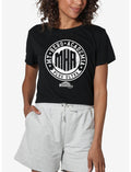 My Hero Academia Vintage MHA Plus Ultra Badge Girls Crop Top T-Shirt
