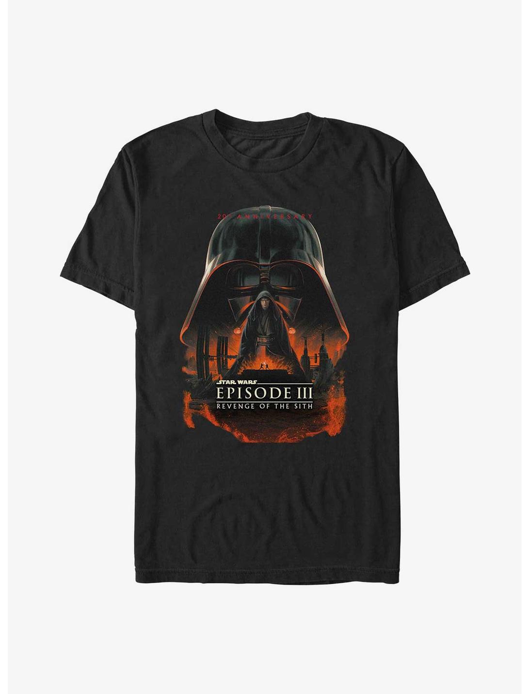 Star Wars Episode III: Revenge Of The Sith 20th Anniversary Poster T-Shirt