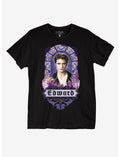 Twilight Edward Stained Glass Portrait Girls T-Shirt
