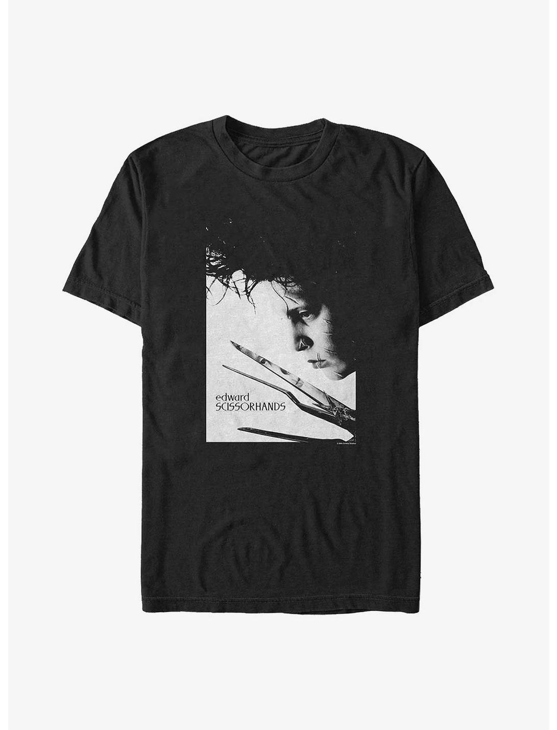 Edward Scissorhands Close Up Poster Big & Tall T-Shirt