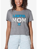 Dungeons & Dragons Lawful Mom Girls Crop Top T-Shirt