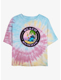 Disney Lilo & Stitch Beach Bummin' Girls Tie-Dye Crop T-Shirt