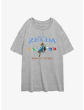 The Legend Of Zelda: Breath Of The Wild Divine Beasts Girls Oversized T-Shirt