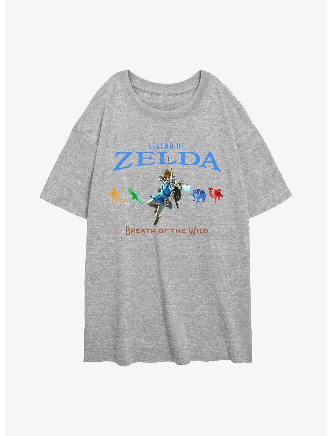 The Legend Of Zelda: Breath Of The Wild Divine Beasts Girls Oversized T-Shirt