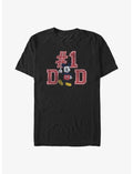 Disney Mickey Mouse Number 1 Dad T-Shirt