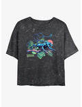 Dungeons & Dragons Displacer Beast Girls Mineral Wash Crop T-Shirt