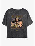 Dungeons & Dragons Baldur's Gate Shadowheart Montage Girls Mineral Wash Crop T-Shirt