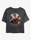 Dungeons & Dragons Baldur's Gate Astarion Darling Girls Mineral Wash Crop T-Shirt