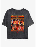 Dungeons & Dragons Baldur's Gate Karlach Wanna Dance Girls Mineral Wash Crop T-Shirt