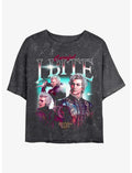 Dungeons & Dragons Baldur's Gate Astarion Montage Girls Mineral Wash Crop T-Shirt