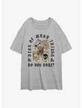 Dungeons & Dragons Deck Of Many Things Girls Oversized T-Shirt