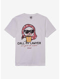 Call My Lawyer Cat T-Shirt By Call Your Mother