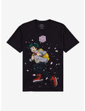 My Hero Academia Deku Flower Petals T-Shirt