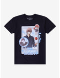 Death Note Light Chibi Glitter T-Shirt