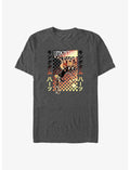Disney Kingdom Hearts Checker Fade Big & Tall T-Shirt