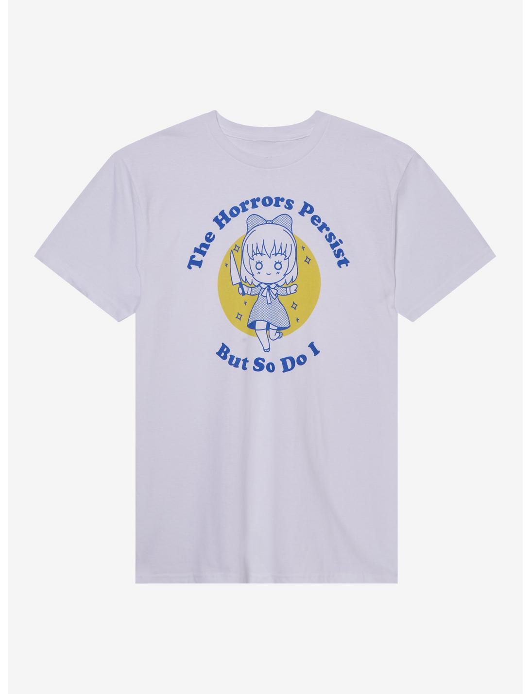 Horrors Persist Cartoon T-Shirt