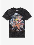 Naruto Group Dark Wash T-Shirt