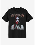 New Years Day Half Black Heart Album Cover T-Shirt