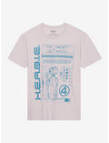 Marvel The Fantastic 4: First Steps H.E.R.B.I.E. T-Shirt