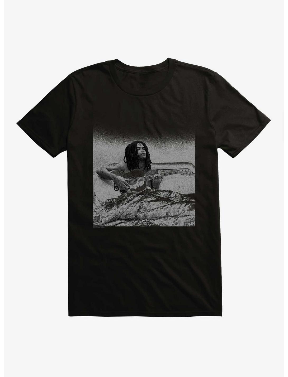 Lenny Kravitz Black And White Acoustic T-Shirt