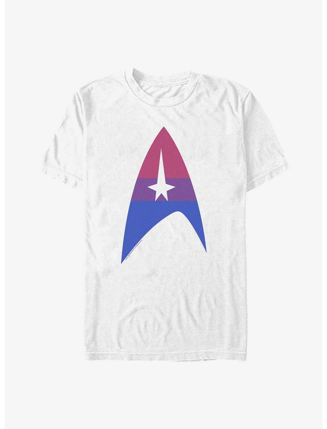Star Trek Bisexual Flag Logo T-Shirt