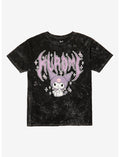 Kuromi Metal Dark Wash T-Shirt