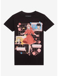 Witch Watch Trio Grid Girls T-Shirt