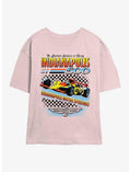 Indianapolis 500 Race Checker Girls Skimmer T-Shirt