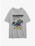 Indianapolis 500 90's Vibe Girls Oversized T-Shirt