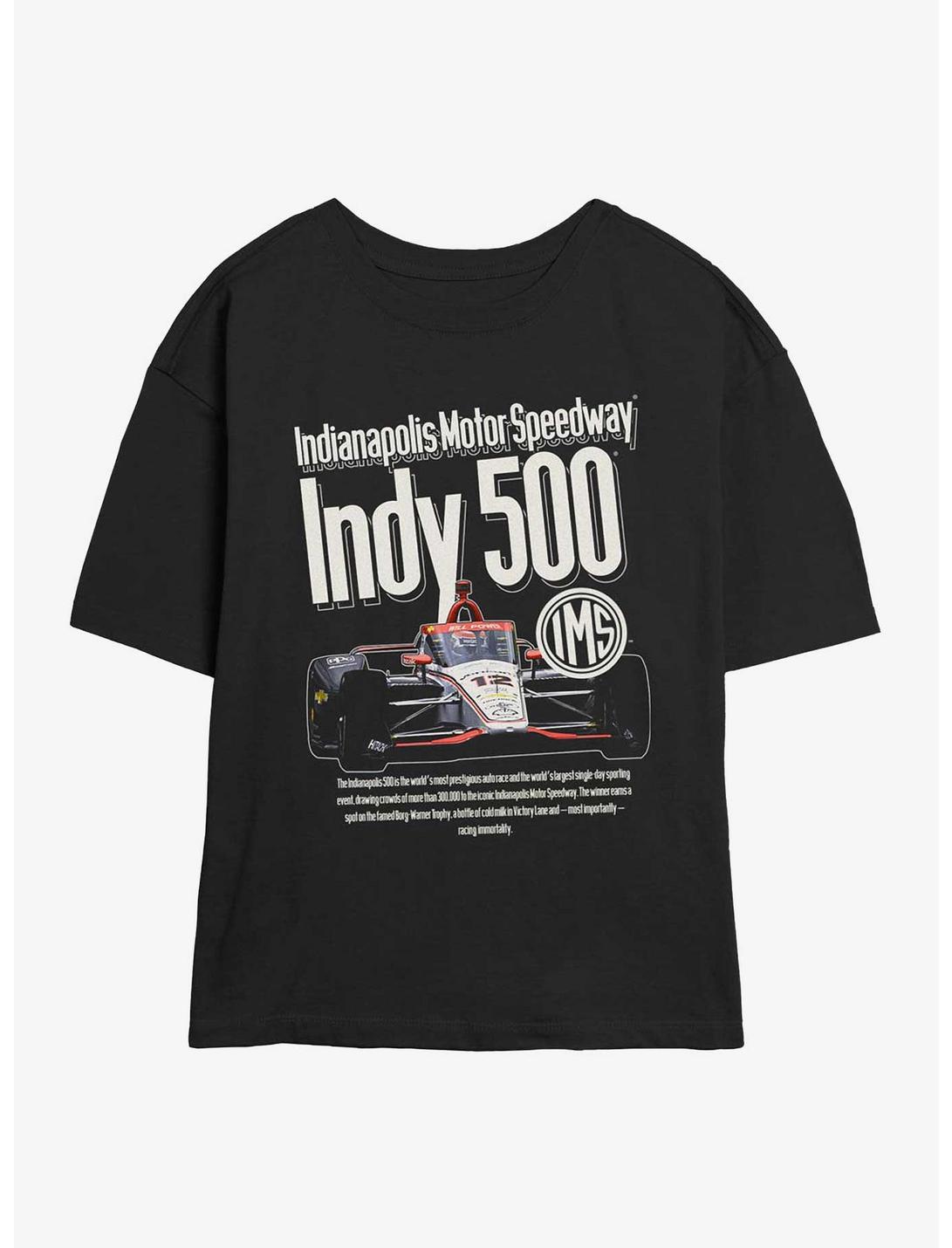 Indianapolis 500 Cover Ad Girls Skimmer T-Shirt