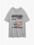 Indianapolis 500 108Th Running Girls Oversized T-Shirt
