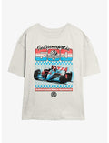 Indianapolis 500 Retro Sport Girls Skimmer T-Shirt