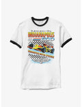 Indianapolis 500 Race Checker Ringer T-Shirt
