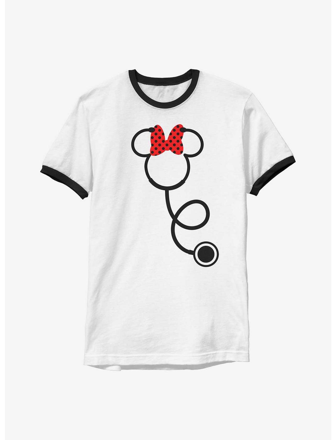Disney Minnie Mouse Minnie Stethoscope Ringer T-Shirt