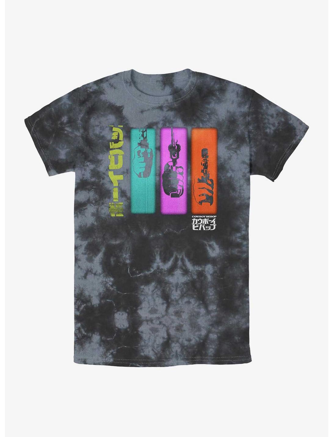 Cowboy Bebop Colorful Sequence Tie-Dye T-Shirt