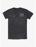 Disney Kingdom Hearts Kingdom Hearts Crest Mineral Wash T-Shirt