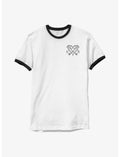 Disney Kingdom Hearts Kingdom Hearts Crest Ringer T-Shirt
