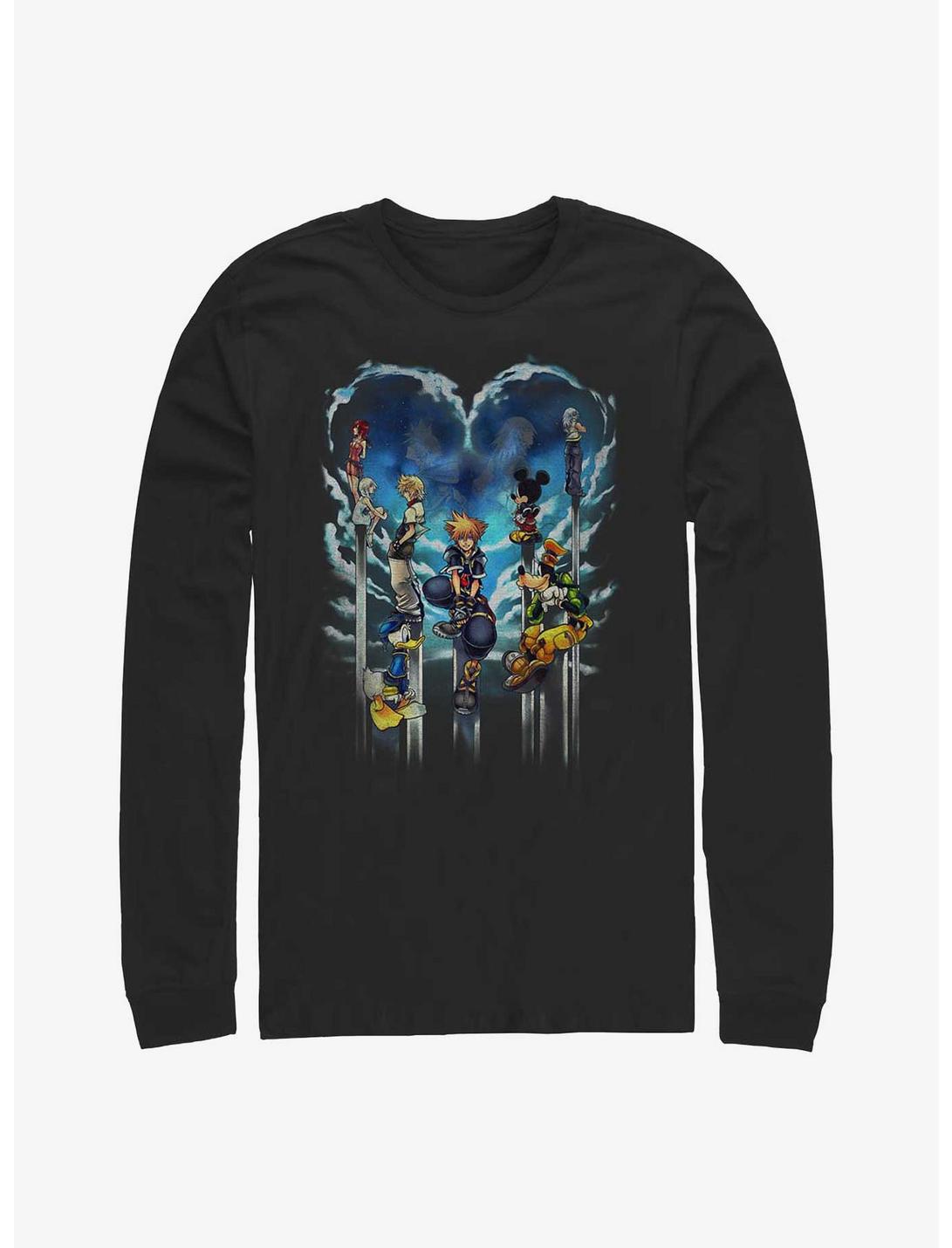 Disney Kingdom Hearts Clouded Horizon Long-Sleeve T-Shirt