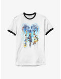 Disney Kingdom Hearts Clouded Horizon Ringer T-Shirt