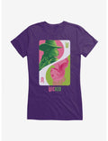 Wicked Elphaba Glinda Card Girls T-Shirt