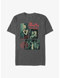 Buffy The Vampire Slayer Multi Image Garment Dye T-Shirt