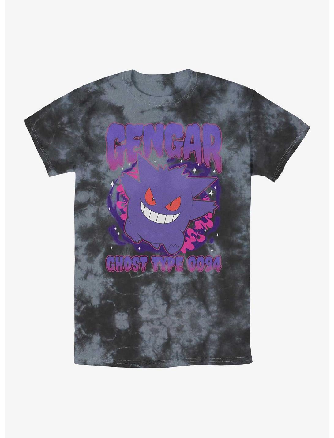 Pokemon Gengar Shadow Pokemon Tie-Dye T-Shirt