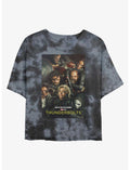 Marvel Thunderbolts* Team Poster Girls Tie-Dye Crop T-Shirt