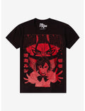Dandadan Okarun & Momo Red Portrait T-Shirt