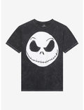 The Nightmare Before Christmas Jack Face Mineral Wash T-Shirt