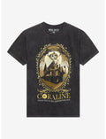 Coraline Gold Portrait Mineral Wash T-Shirt