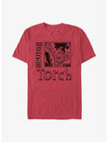 Marvel Fantastic Four Torch Pose Garment Dye T-Shirt