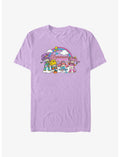 Rainbow Brite Rainbows And Friendship Garment Dye T-Shirt